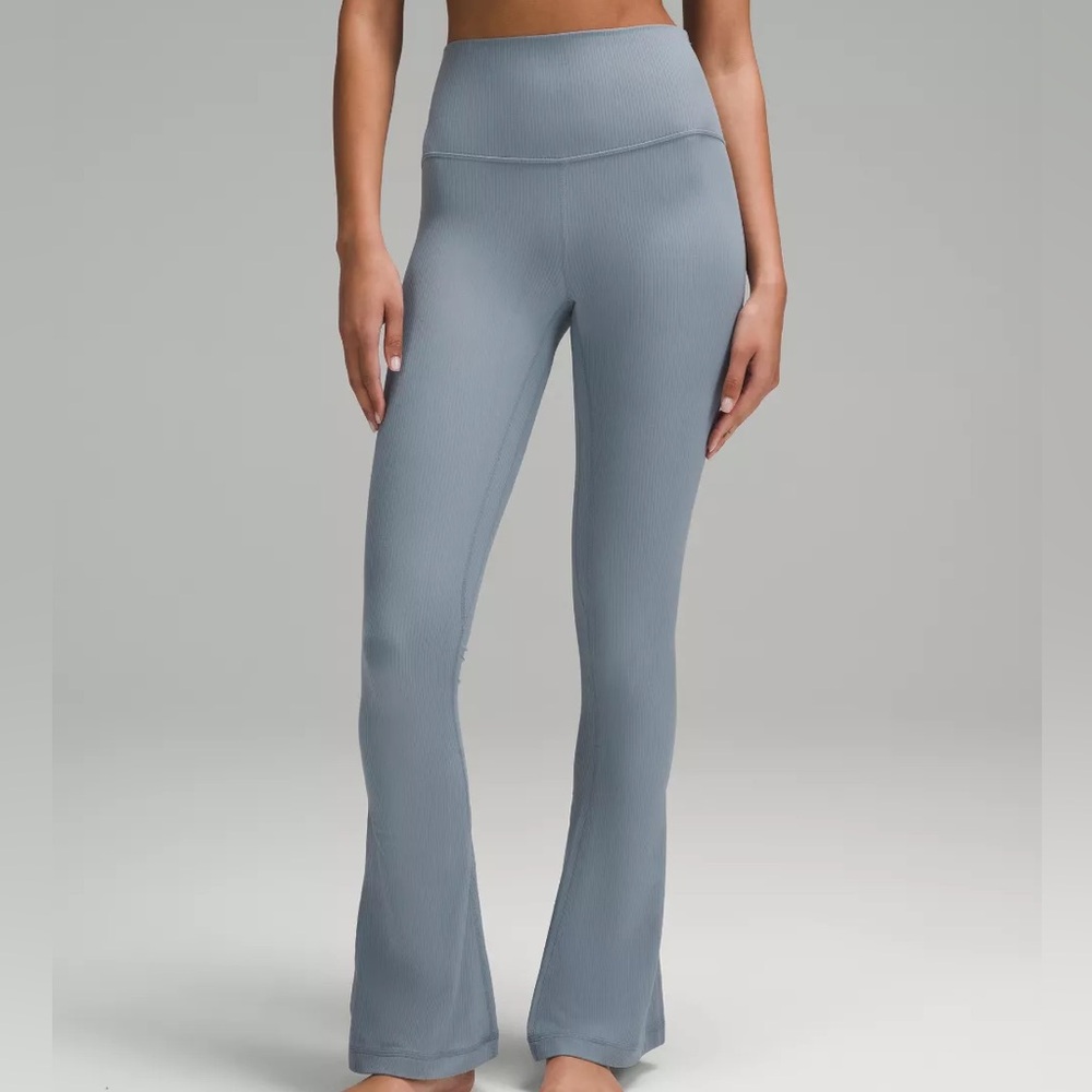 Lululemon Align™ High-Rise Ribbed Mini-Flare Pant Extra Short
